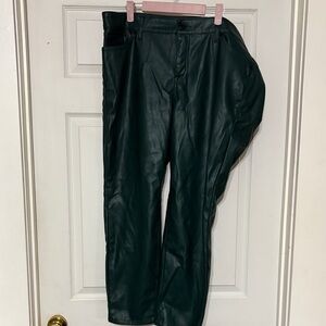 Torrid Dark Green Ankle Pants